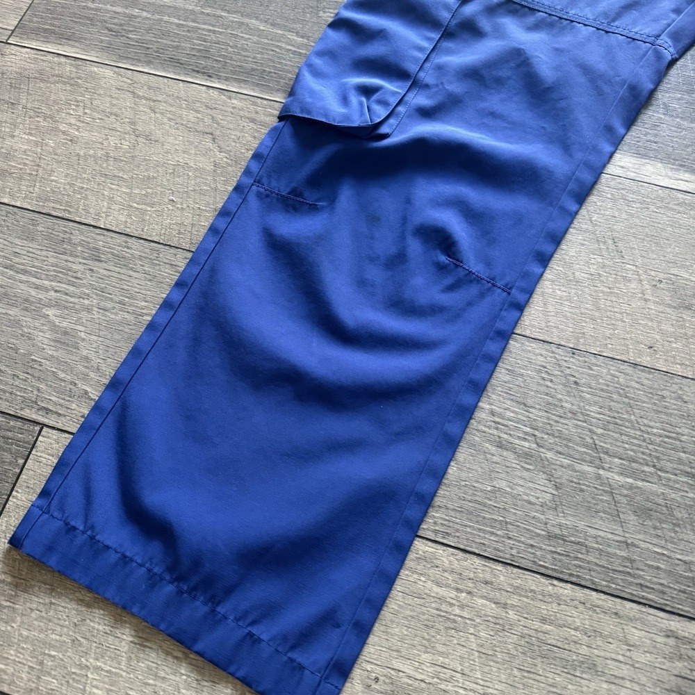 Y2K Stussy Cargo Pants Utility Wide Leg Baggy Streetwear Cotton Blend Womens 5 - Picture 15 of 16